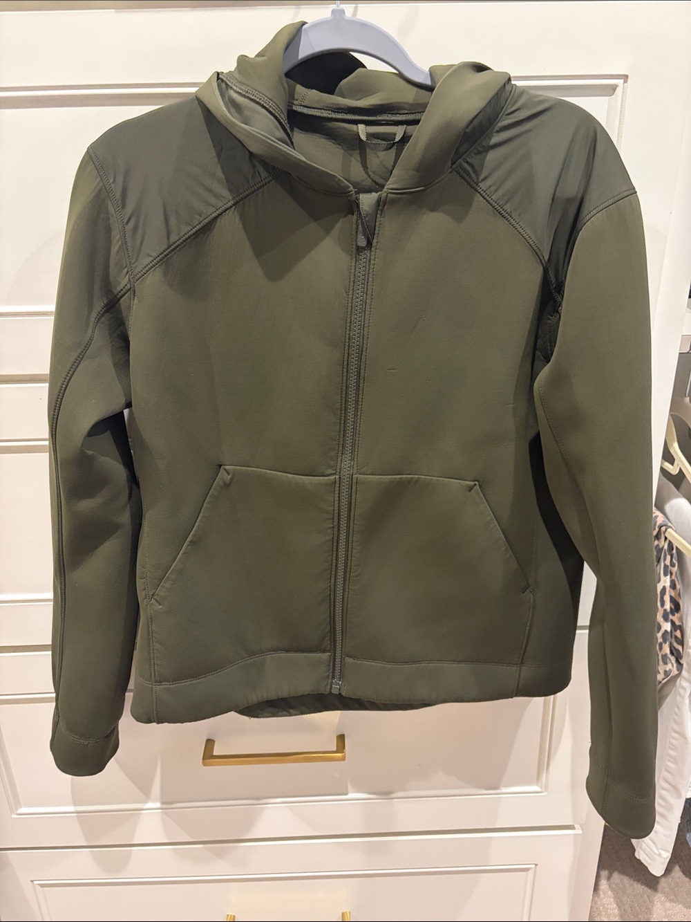 Lululemon Hunter Green Zip Up Jacket